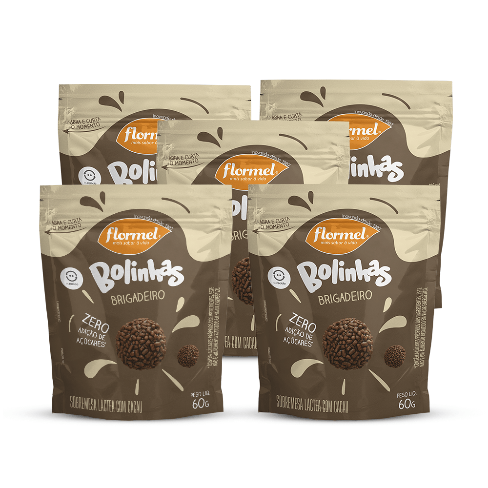 Bolinhas Brigadeiro - Flormel