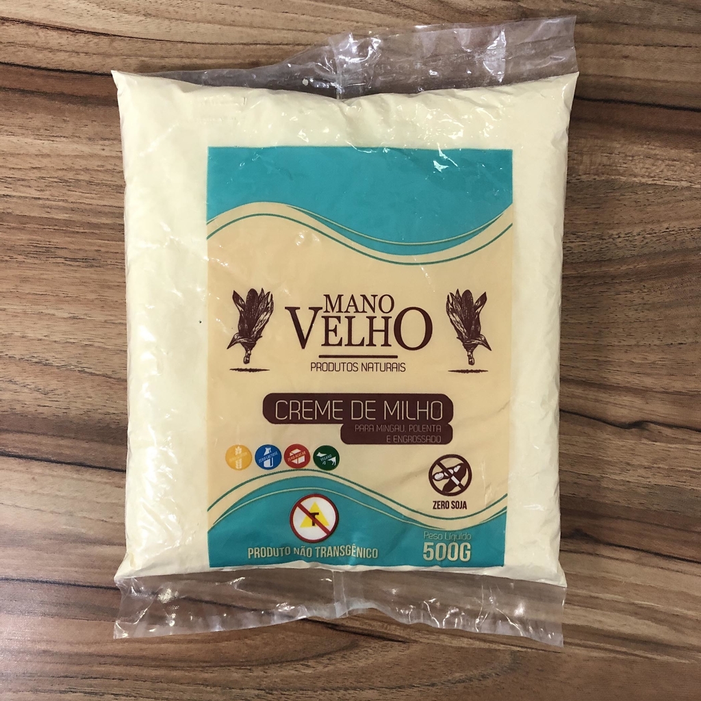 Creme de Milho Natural - Mano velho